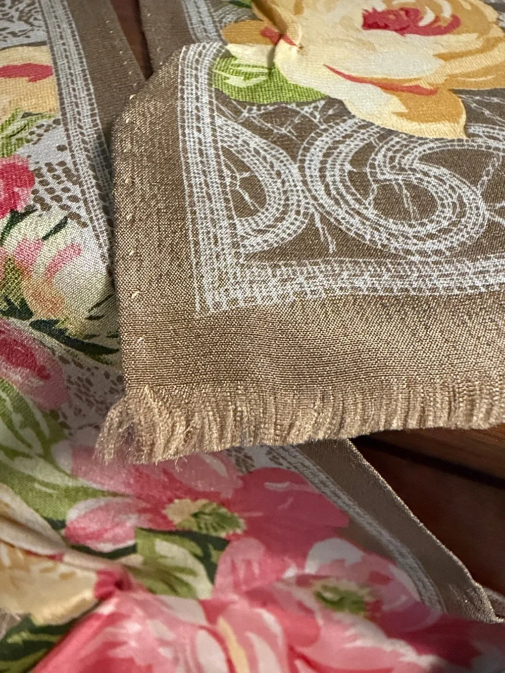 Vintage Oscar de la Renta Silk scarf